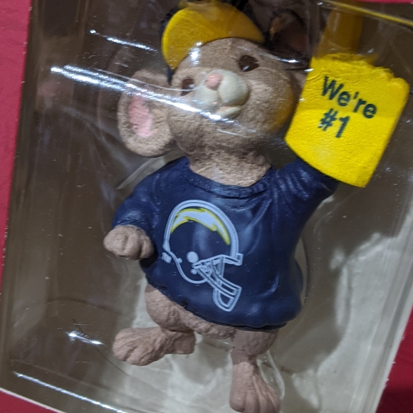 NIB NFL Chargers Hallmark NFL Collection Ornament - Picture 2 of 4